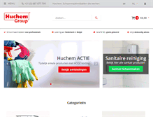 Tablet Screenshot of huchem.nl